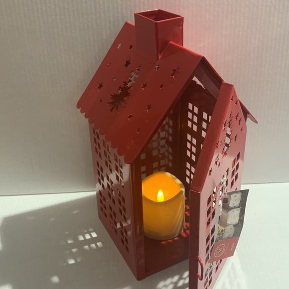 Martha Stewart Christmas Galvanized Lighted Decor House...